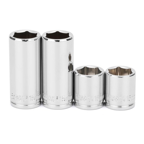 Mixpower 4pcs drive 15mm - 4pcs, 1/4"drive