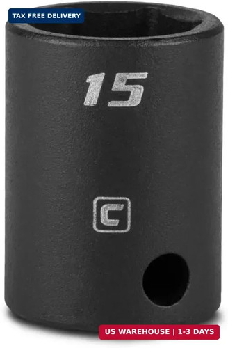 Shallow impact socket - mm,